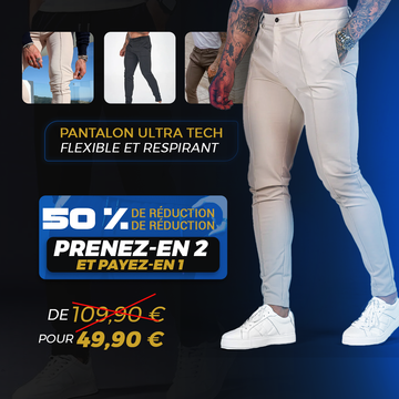 [Achetez 1 et Recevez 2] Pantalon Ultra Tech - Flexibles et respirants